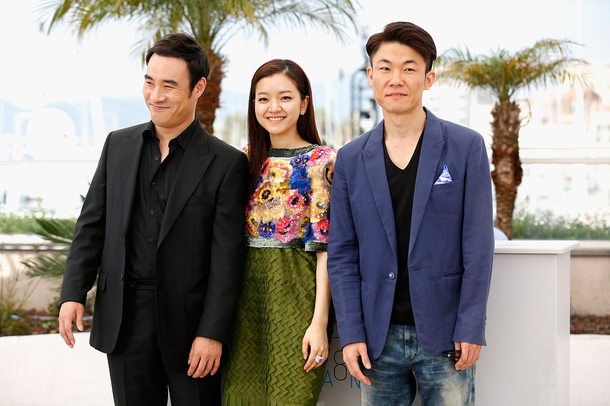 戛纳,当地时间5月19日,第68届戛纳国际<strong>电影</strong>节,韩国电影《办公室》(o
