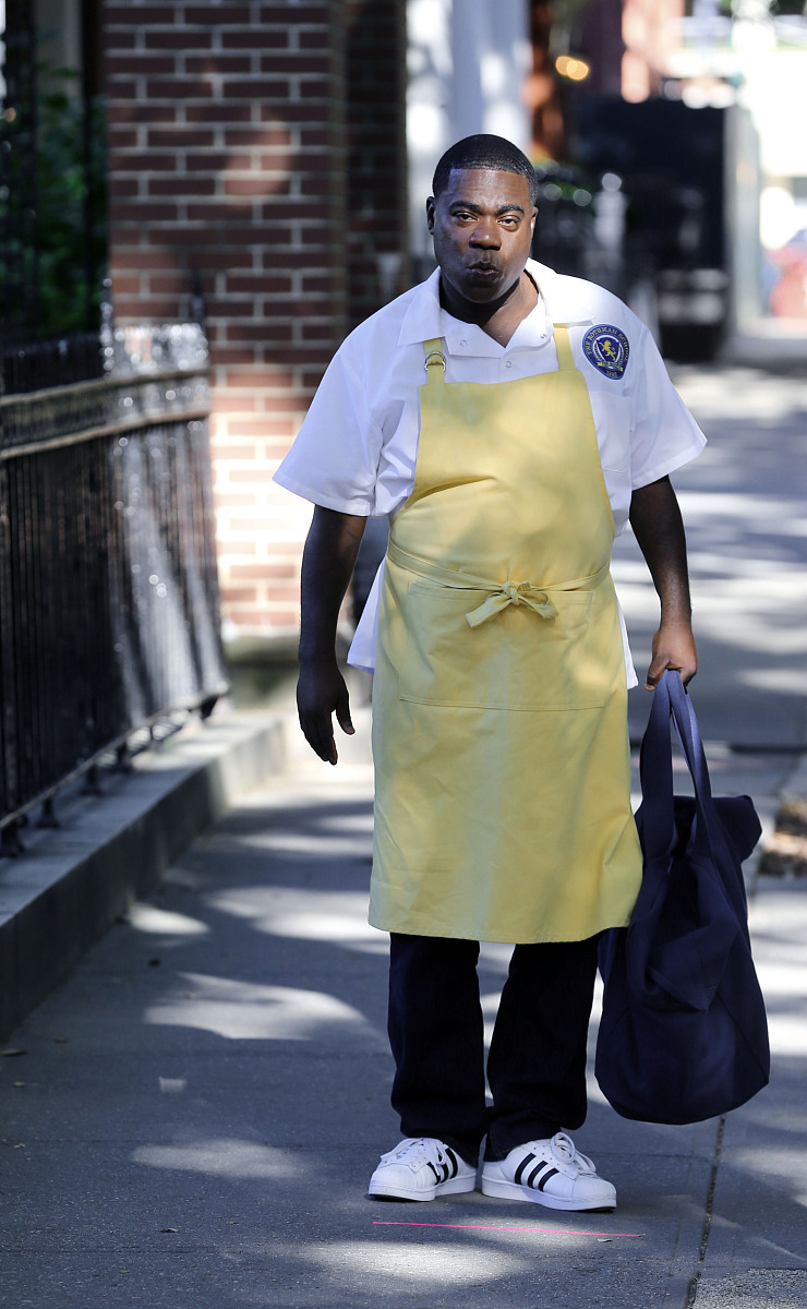 当地时间2018年7月22日,崔西·摩根(tracy morgan)现身电影《最后的帮