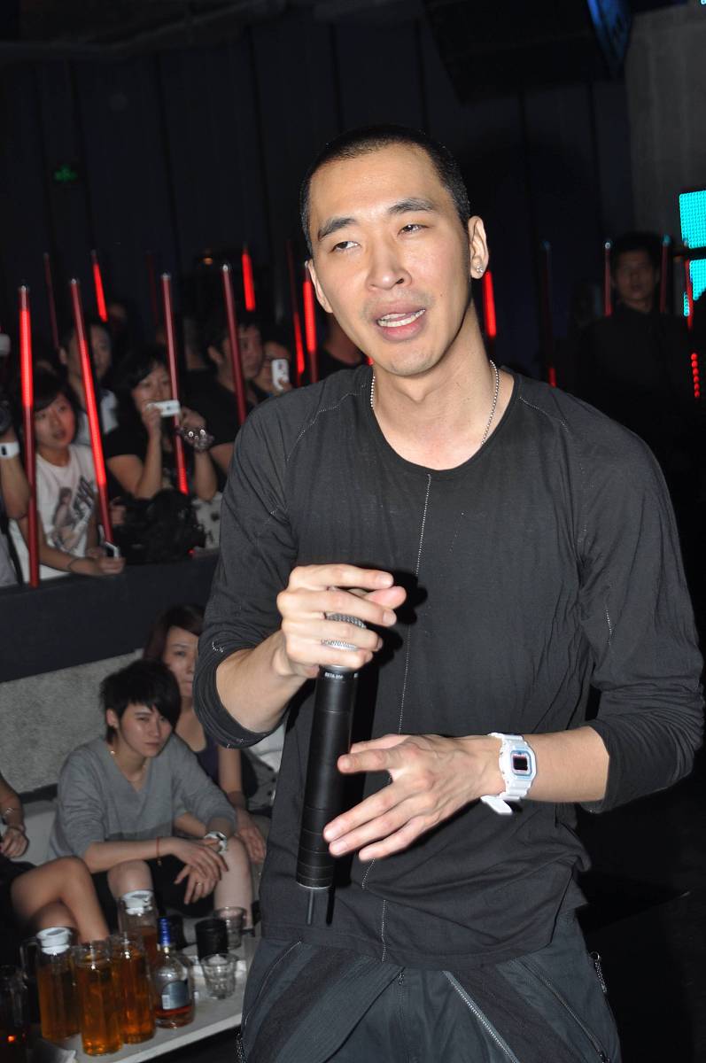 2010年9月15日,上海,运动腕表g-shock音乐派对在香港广场刘嘉玲的酒吧