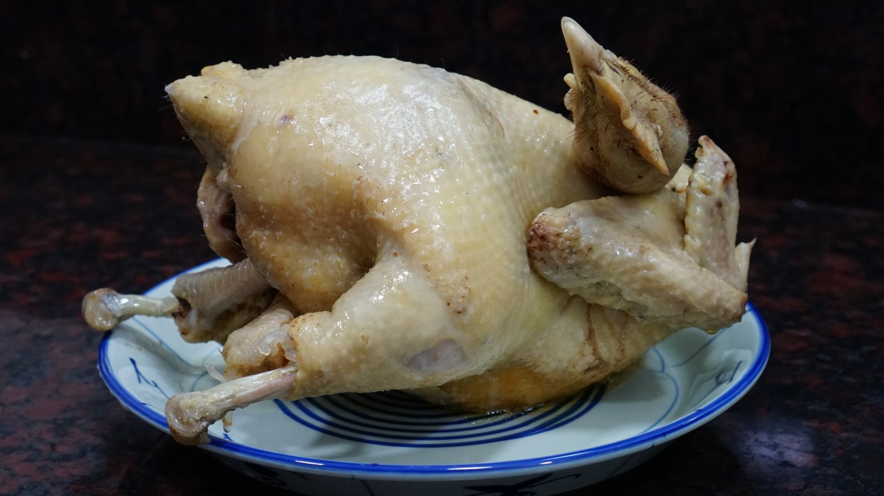 南姜焗鸡,吃了几十年鸡肉,还是喜欢这种原汁原味的做法