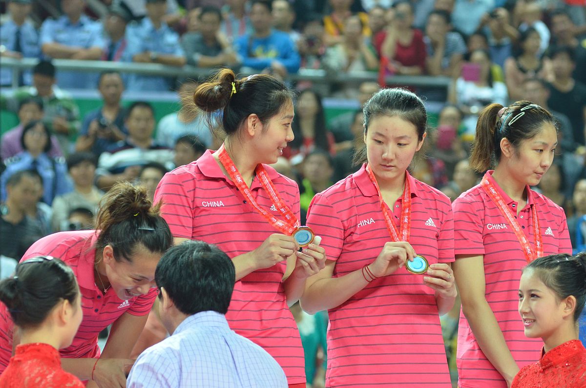 中国女排：奥运会、世界杯、世锦赛等多项冠军荣耀