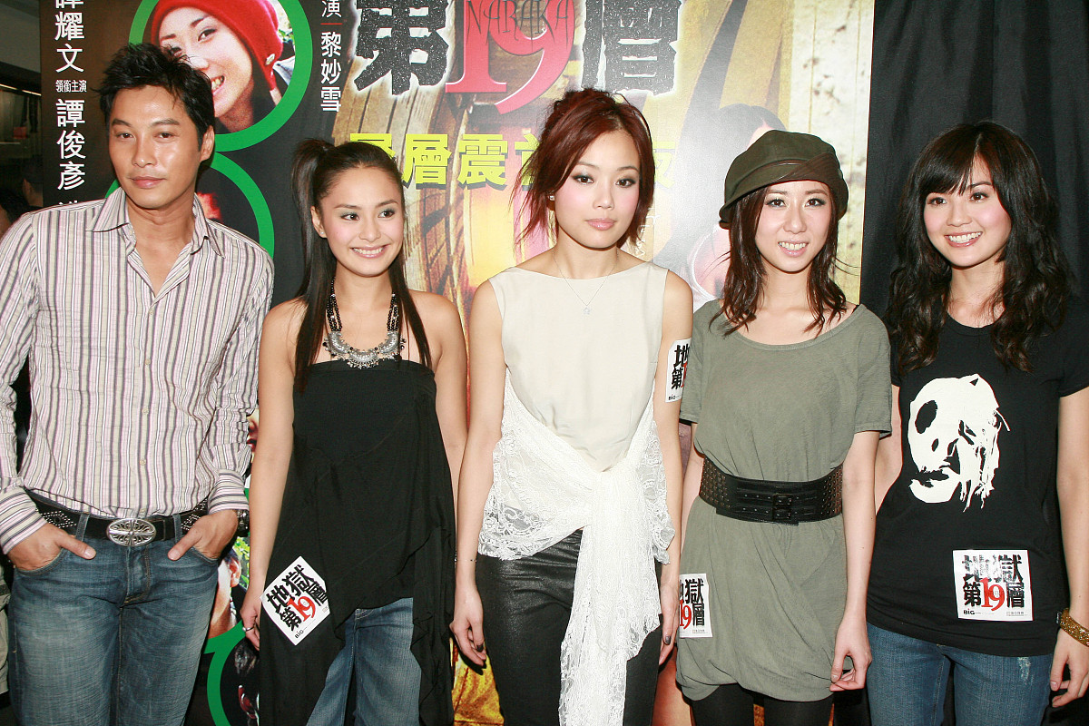 2007年8月31日,香港,惊悚电影《地域第19层》在香港盛大首映.谭耀文,