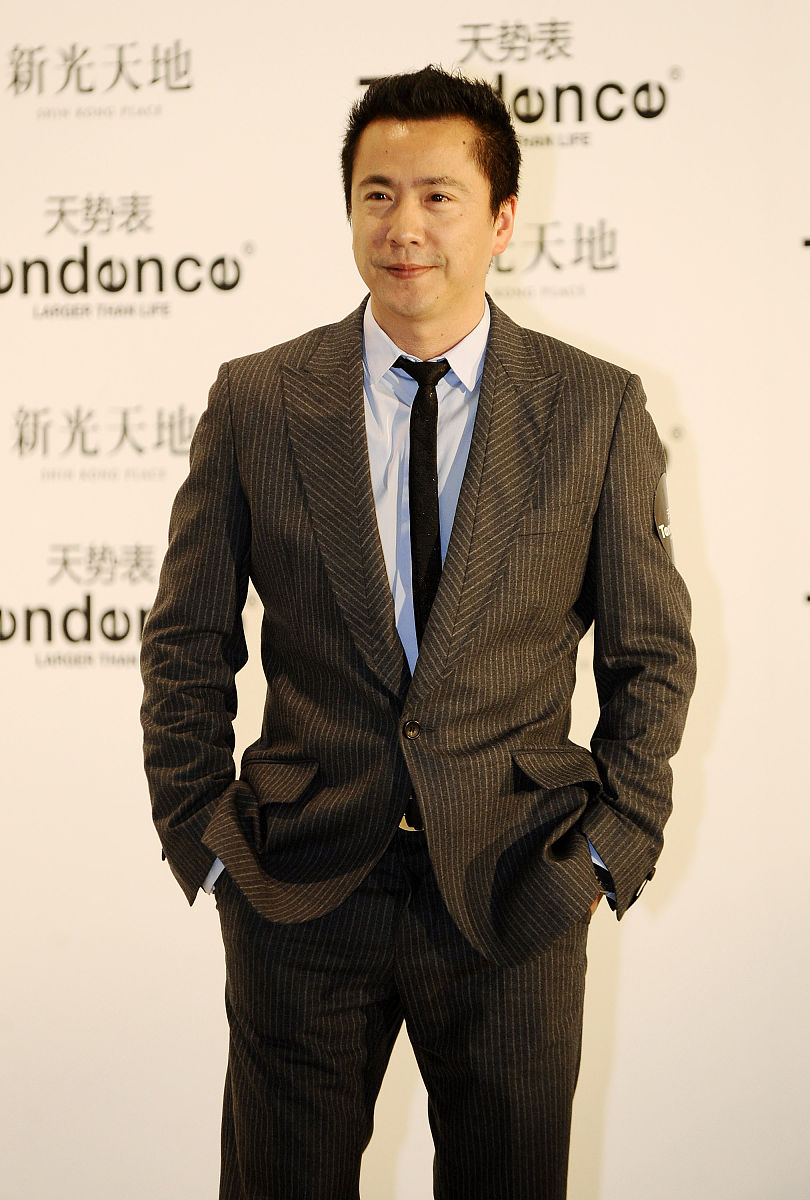 2011年11月3日,北京,明星代理的某著名腕表品牌在北京开店.王中磊+++_