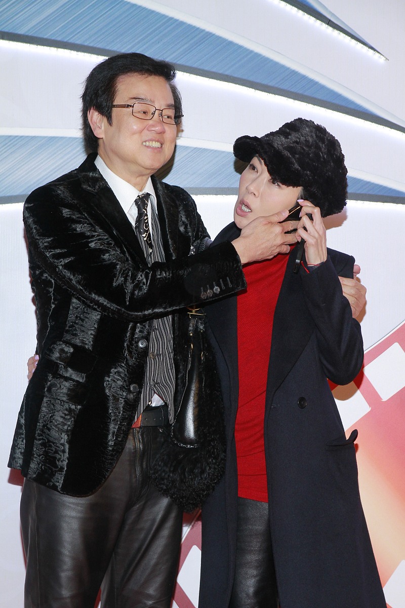 2014年2月9日,香港,天马娱乐举办春茗活动.***_*** ,  , 黄百鸣 袁洁
