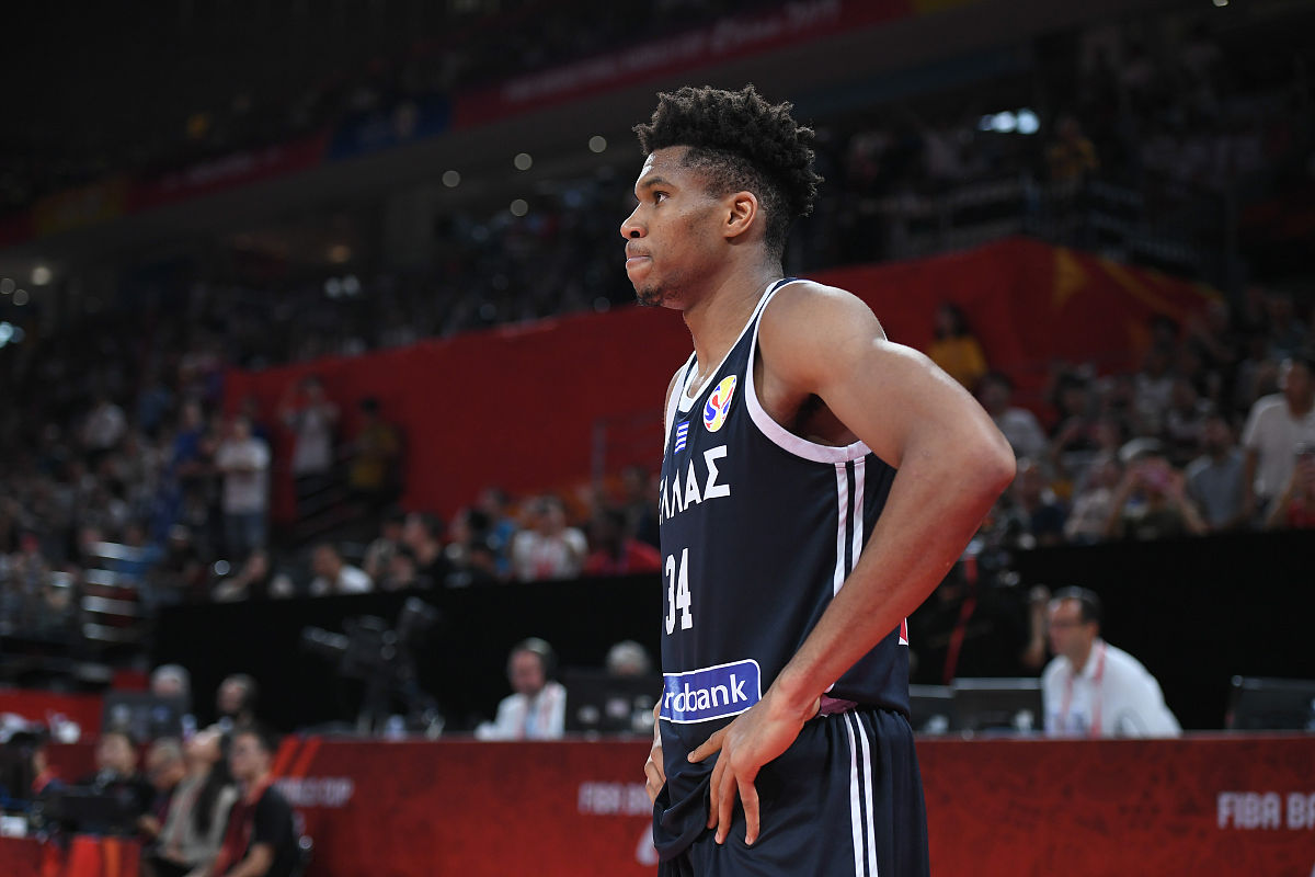 2019男篮<strong>世界</strong>杯第二轮k组 捷克77:84 希腊 字母哥  2019年9月9日,广东