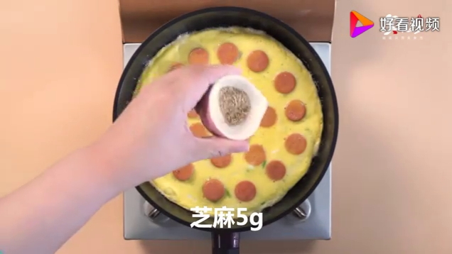 火腿鸡蛋饼的做法 火腿鸡蛋饼做法视频
