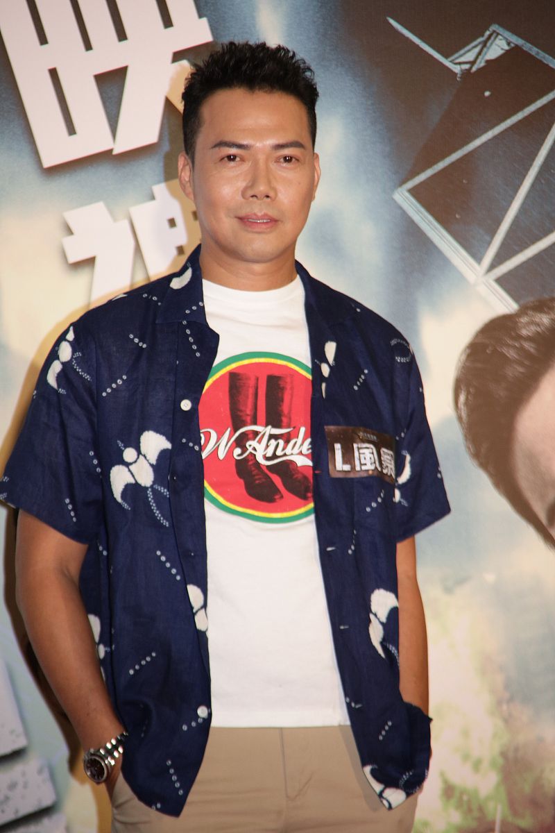 2018年8月23日,香港,电影《l风暴》香港首映礼.谢天华