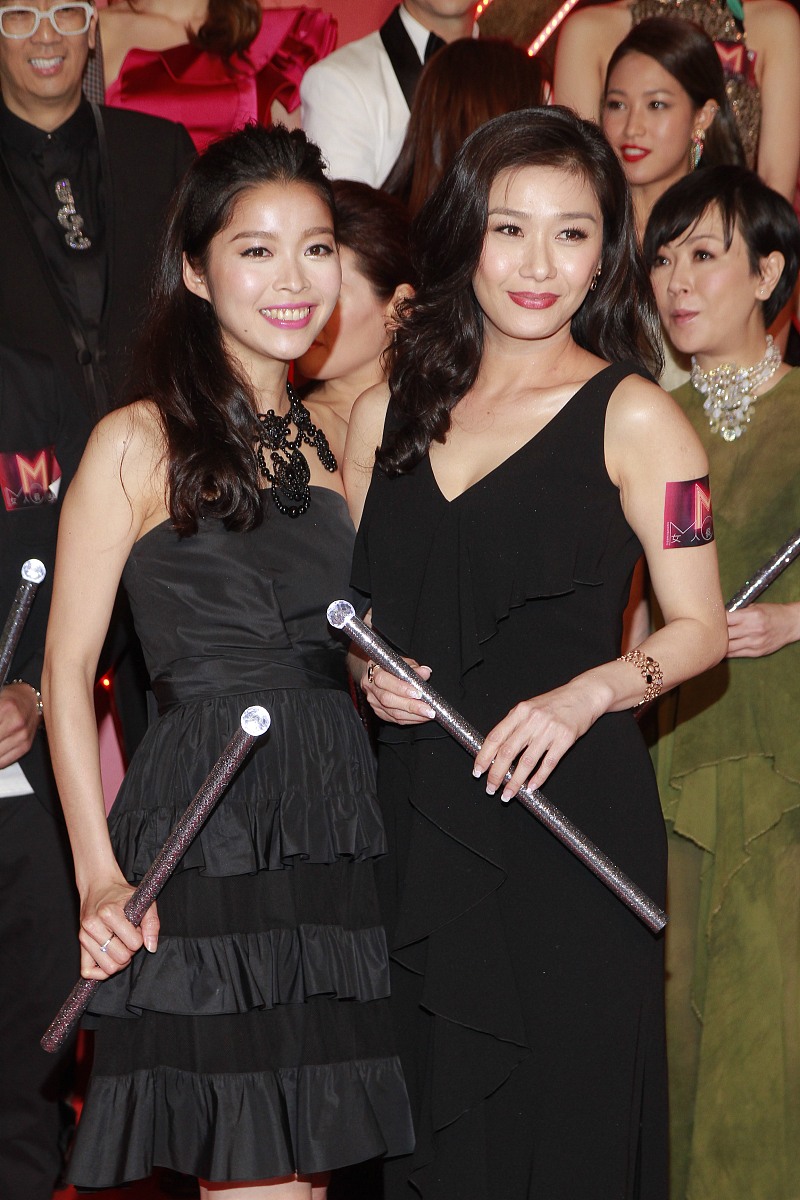2014年4月19日,香港,无线剧集《女人俱乐部》的m club首映会.***_*** 