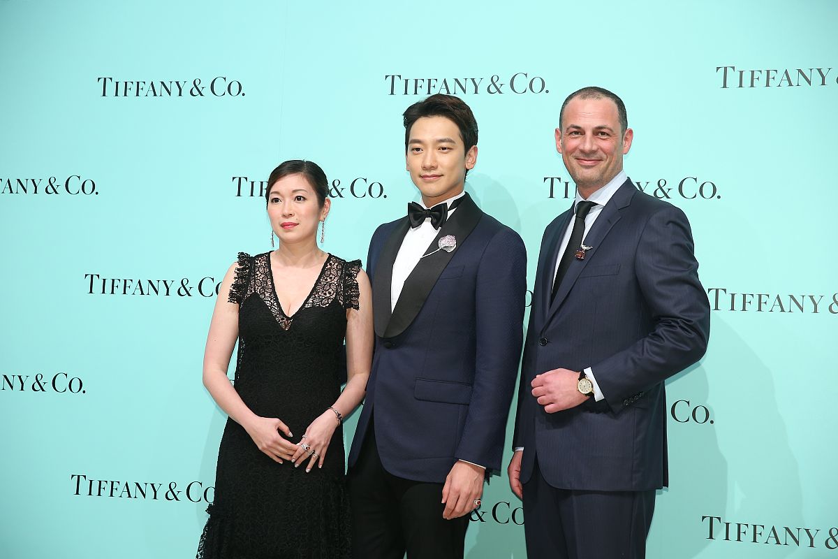 2019年5月3日,台北,rain(郑智薰)参加the four seasons of tiffany 四