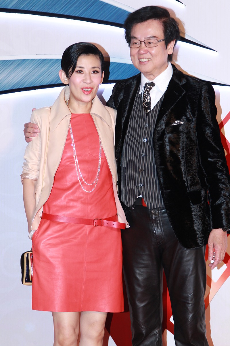 2014年2月9日,香港,天马娱乐举办春茗活动.***_*** , 黄百鸣 吴君如