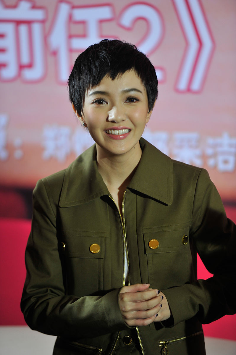2015年11月13日,成都,《前任攻略2:备胎反击战》主创成都路演宣传.郭