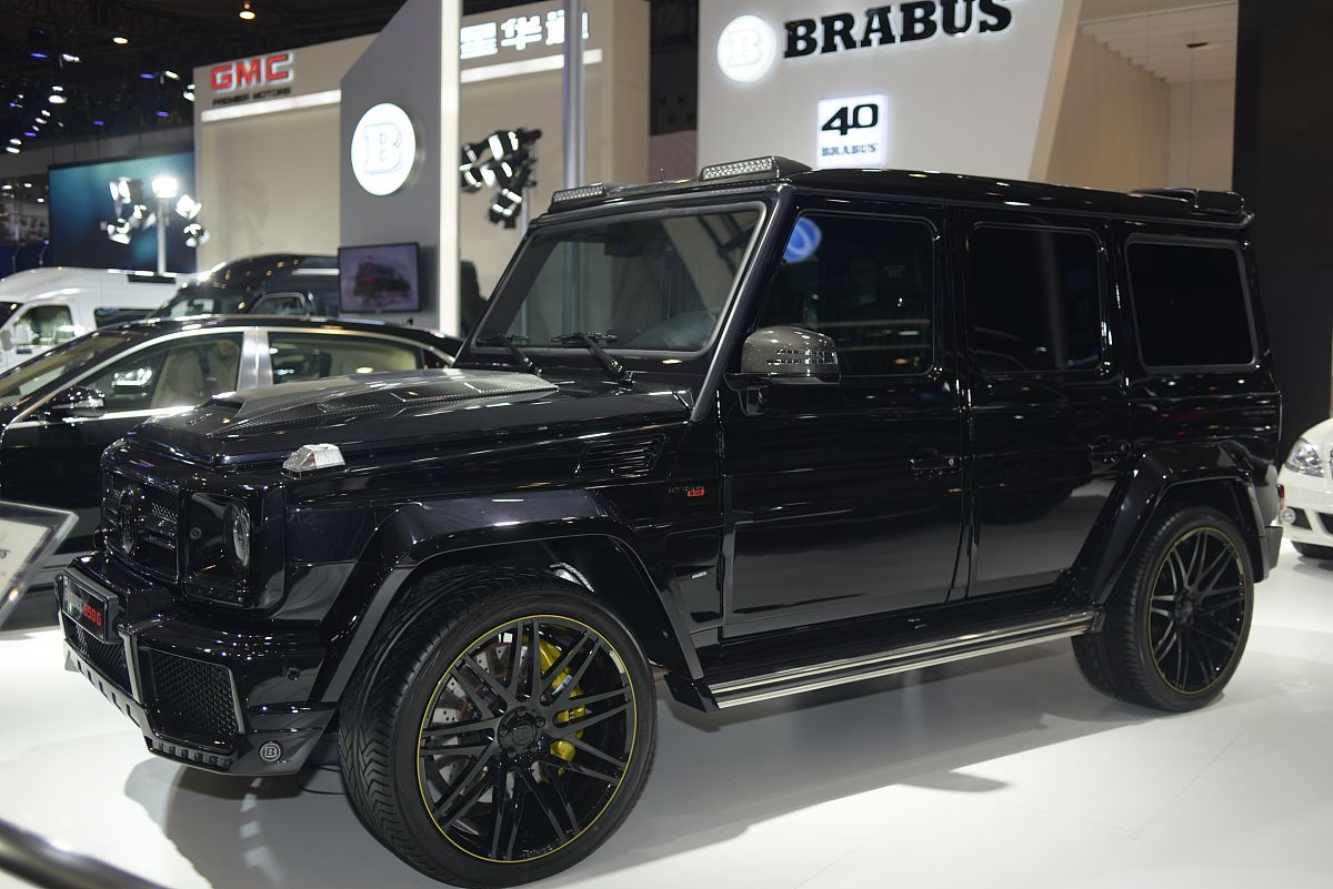 2017年8月25日,成都,brabus 850g.