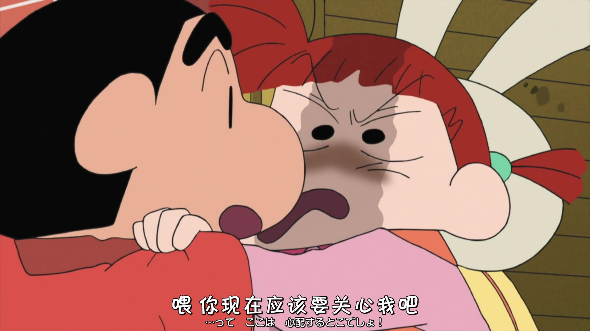 蜡笔小新:就因为妮妮舔了蛋糕的包装袋,妈妈就让她离家出走?