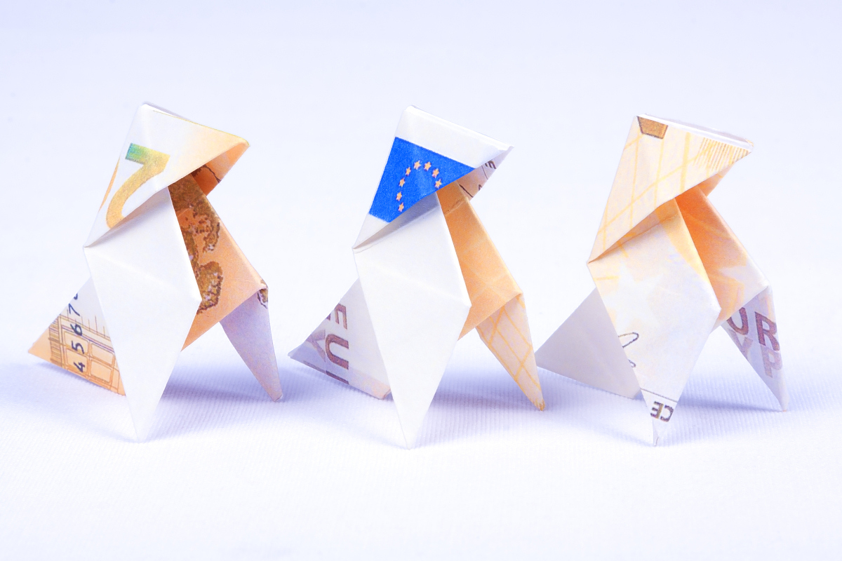 paper birds.