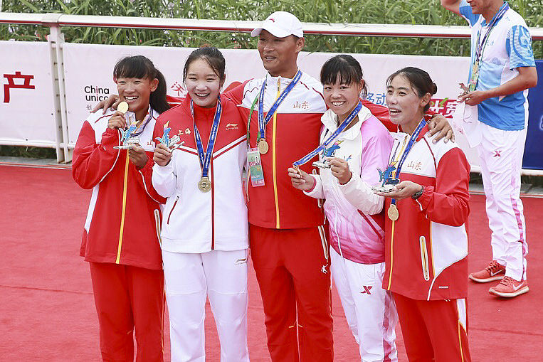 34岁老将陈芳佳率中国龙舟队勇夺亚运两金！