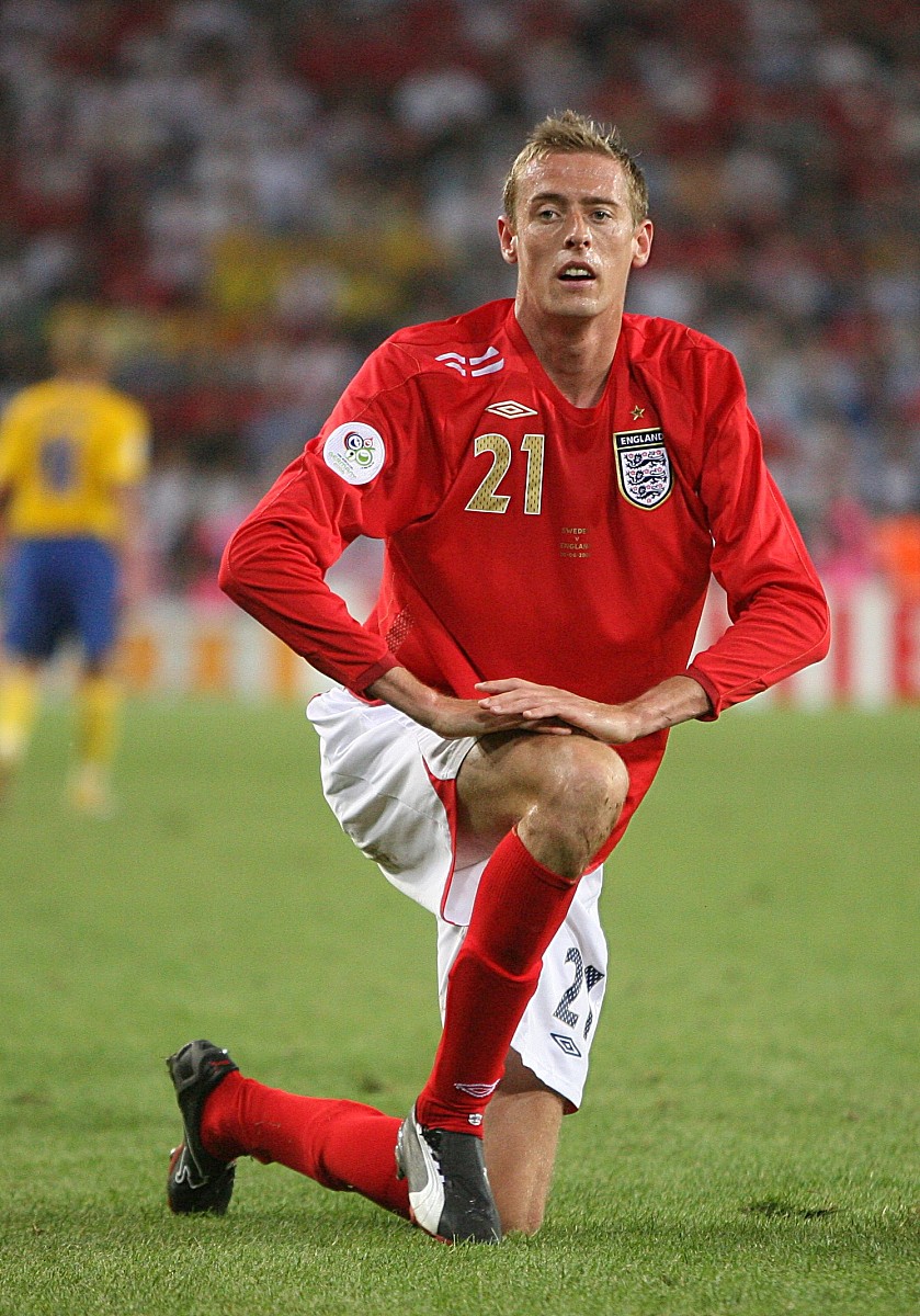 2006年6月20日,世界杯b组小组赛,英格兰2-2战平瑞典.克劳奇  peter cr