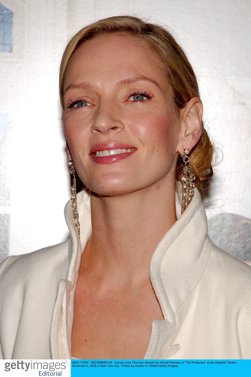 new york - december 04:  actress uma thurman attends the world p