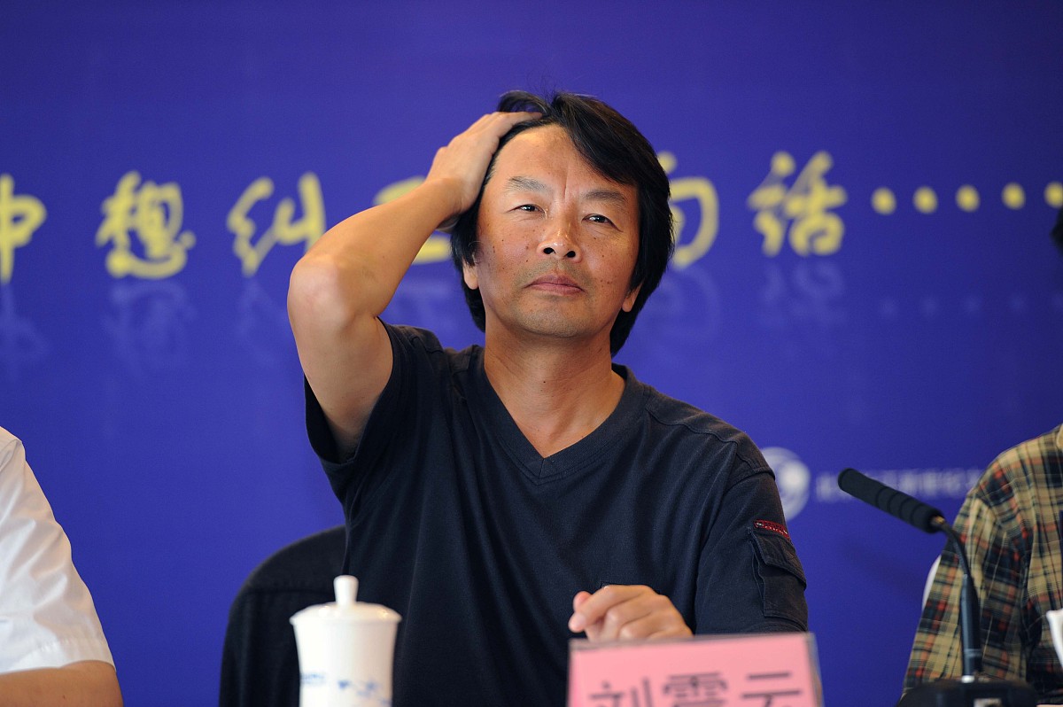 2012年8月7日,北京,刘震云小说《我不是潘金莲》北京首发.***_***刘震