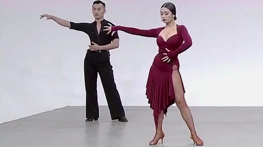 舞蹈教学:伦巴中单人的基本步组,步骤清晰易懂