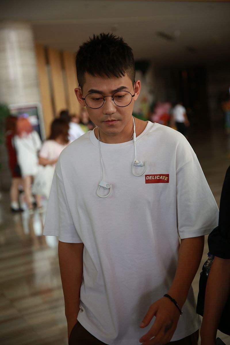 2019年9月8日,湖南长沙,明星现身录制《合唱吧300》.苏醒
