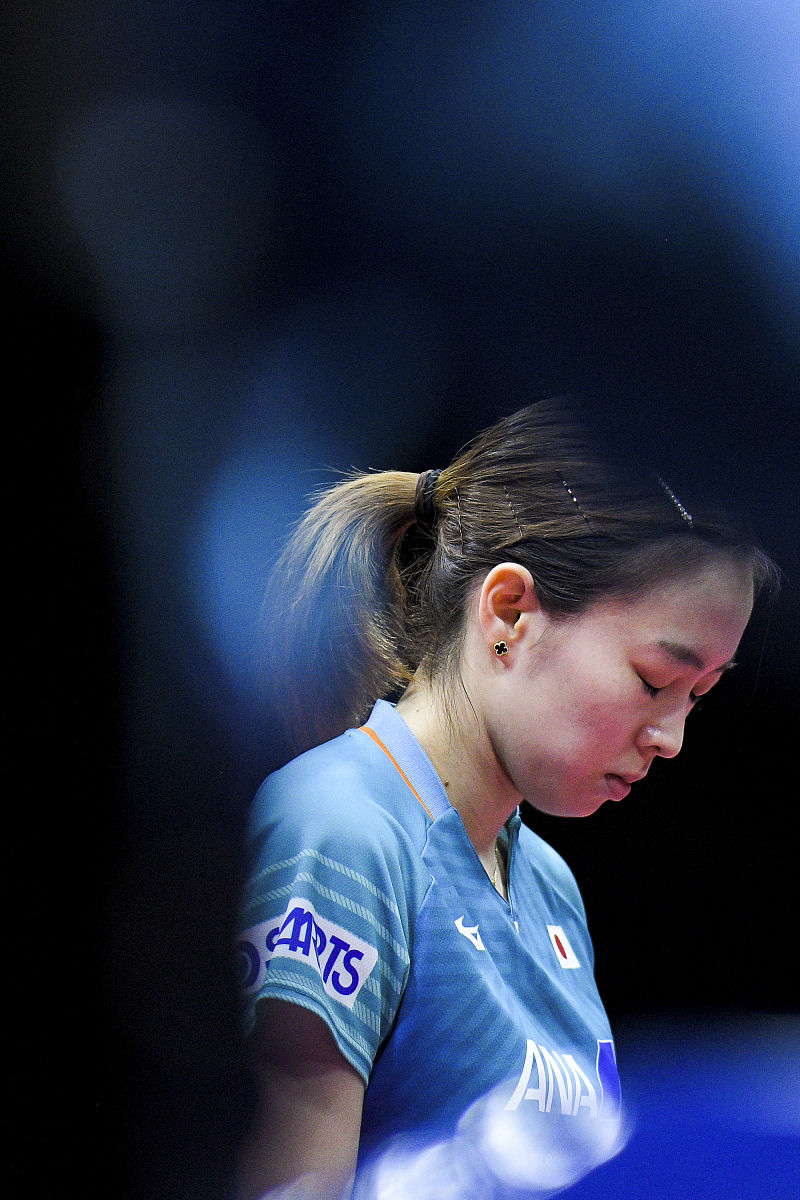2019年10月19日,四川成都,2019国际乒联女子世界杯次日赛况.石川佳纯