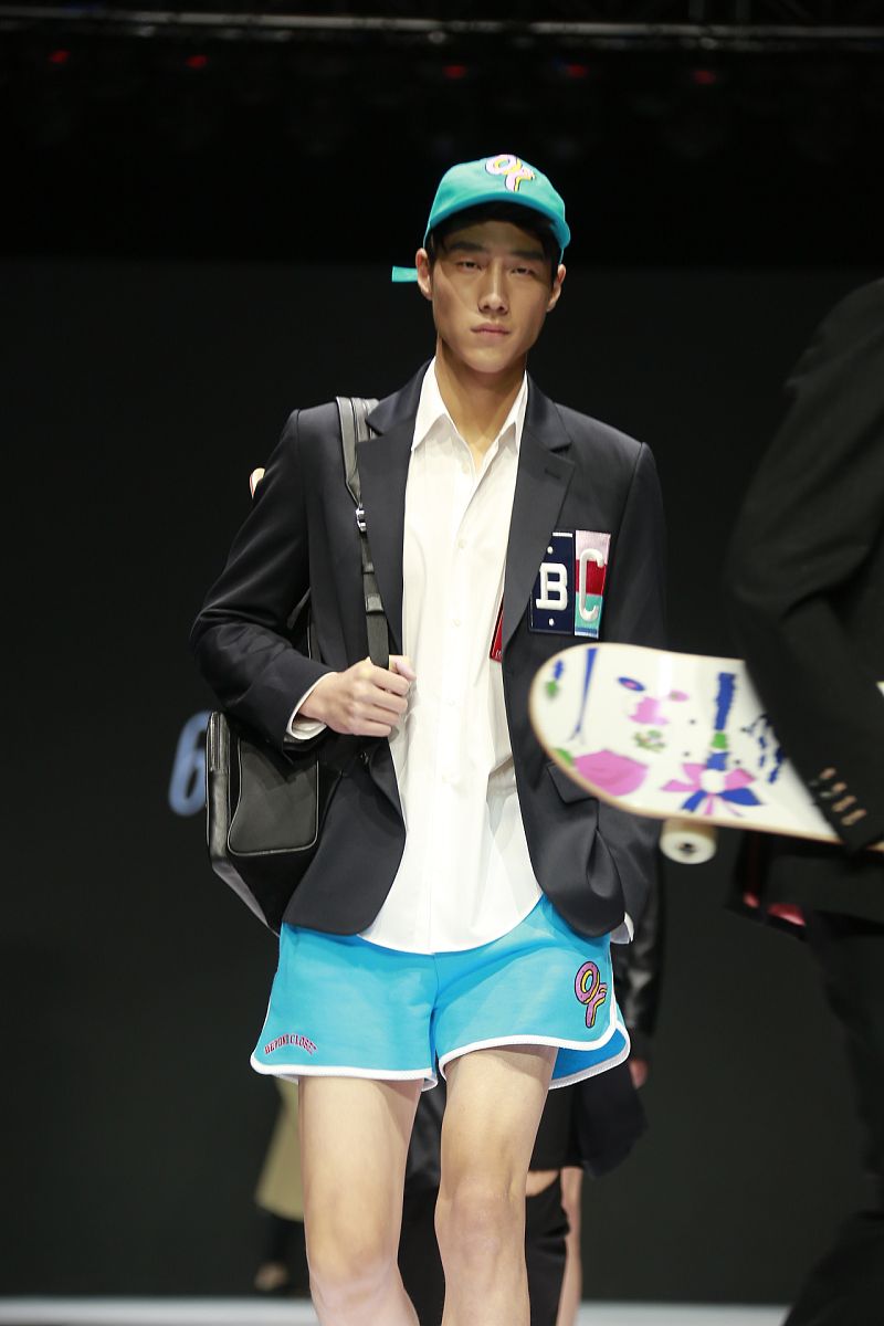 2016年10月27日讯,北京,10月26日,2017春夏中国国际时装周:k fashion 