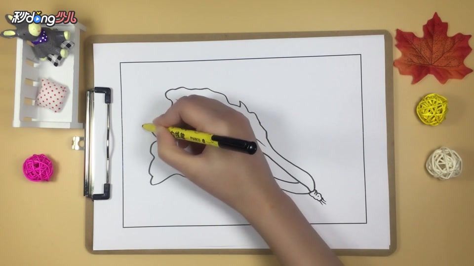 「手工」简笔画菠菜 简单好学