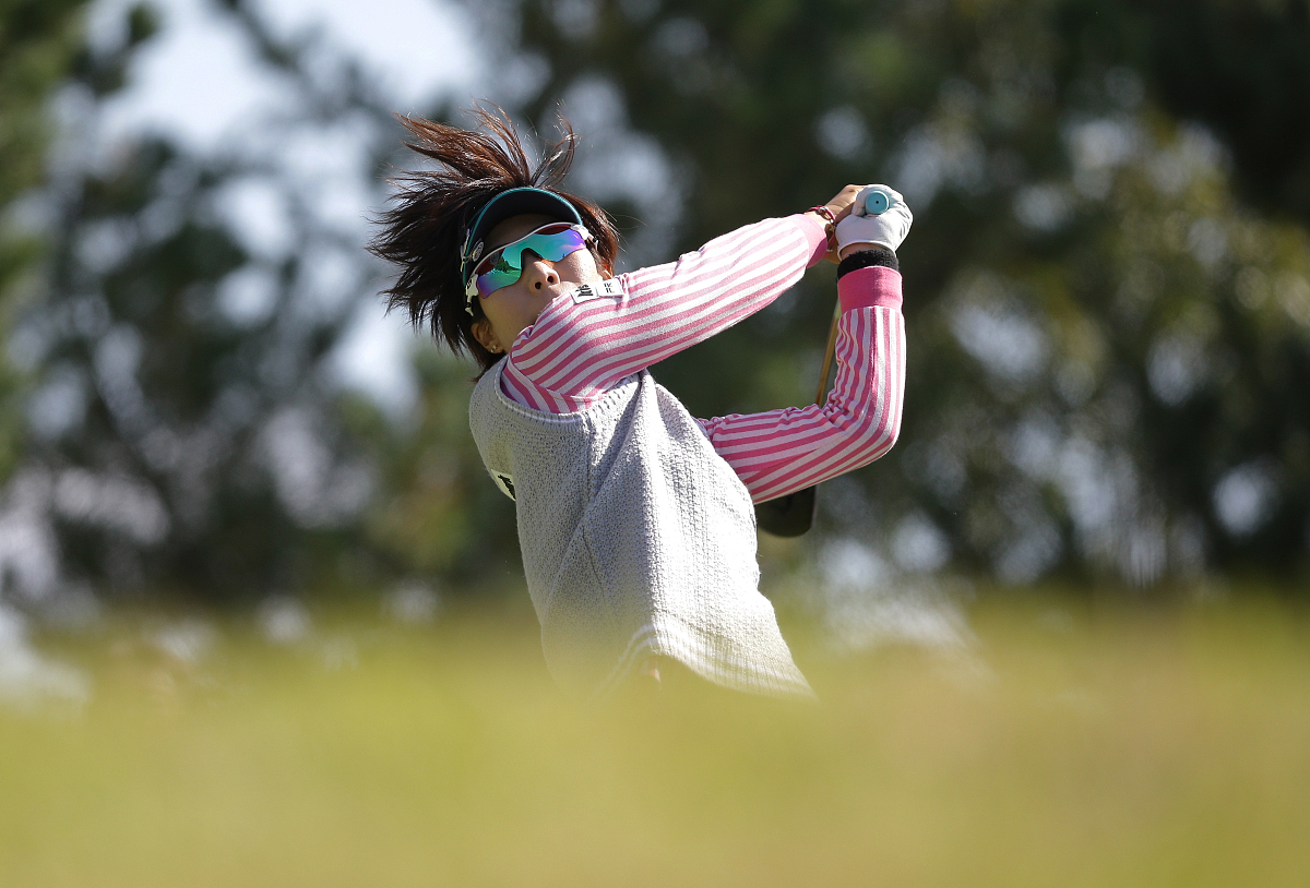 2015年10月25日,日本,2015日本高尔夫名人俱乐部女子赛决赛轮赛况.***