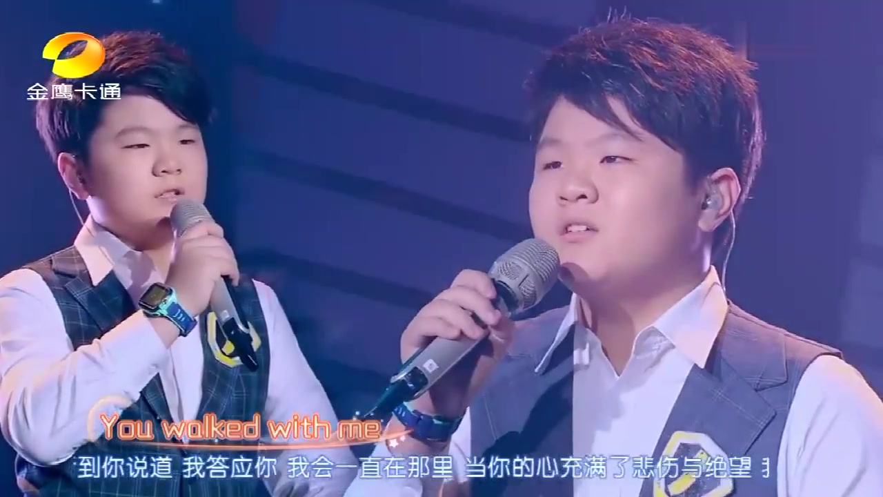 [图]双胞胎兄弟合唱经典歌曲,和声好听