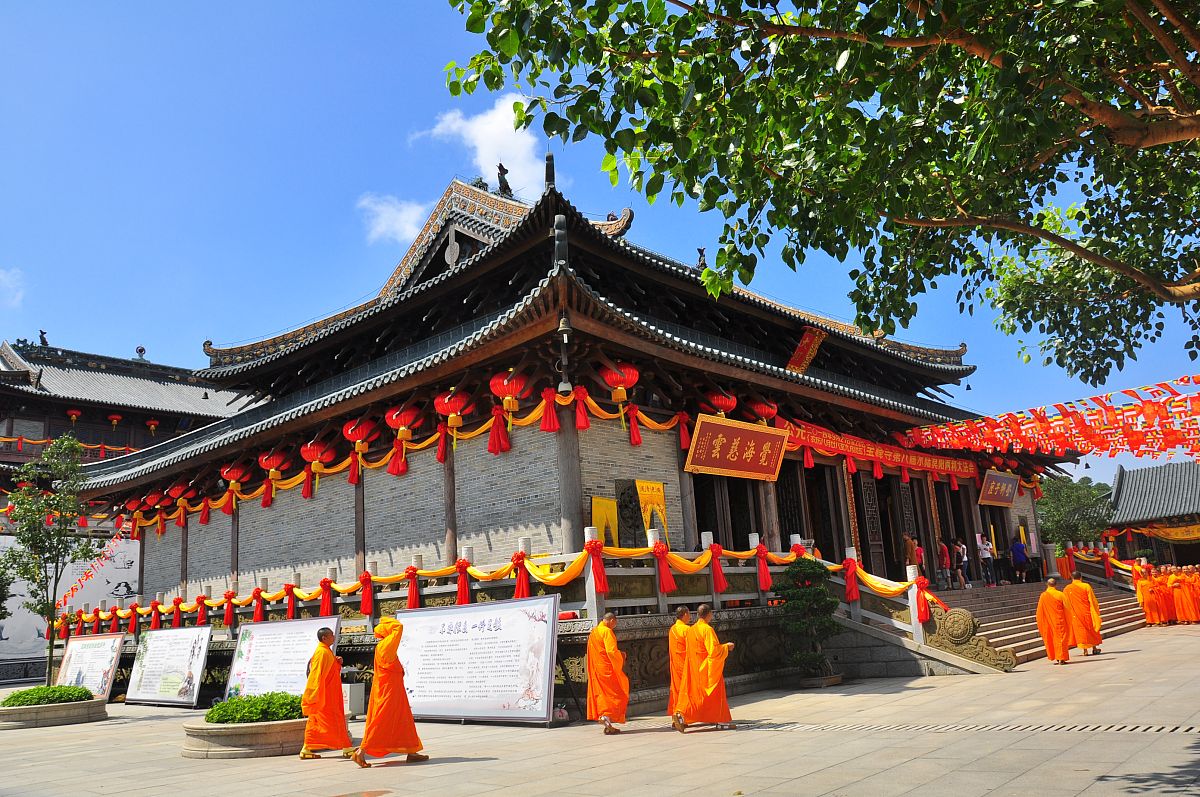 2014年9月27日,广东佛山, 西樵山景区.