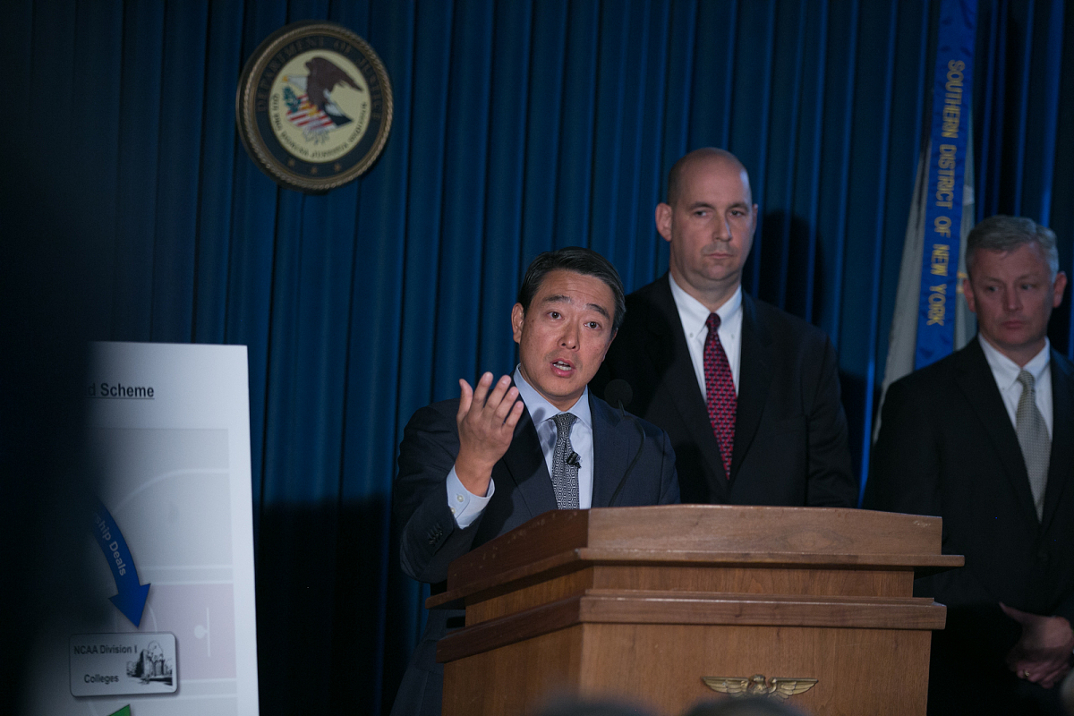 ncaa basketball coaches and sportswear representatives charged i