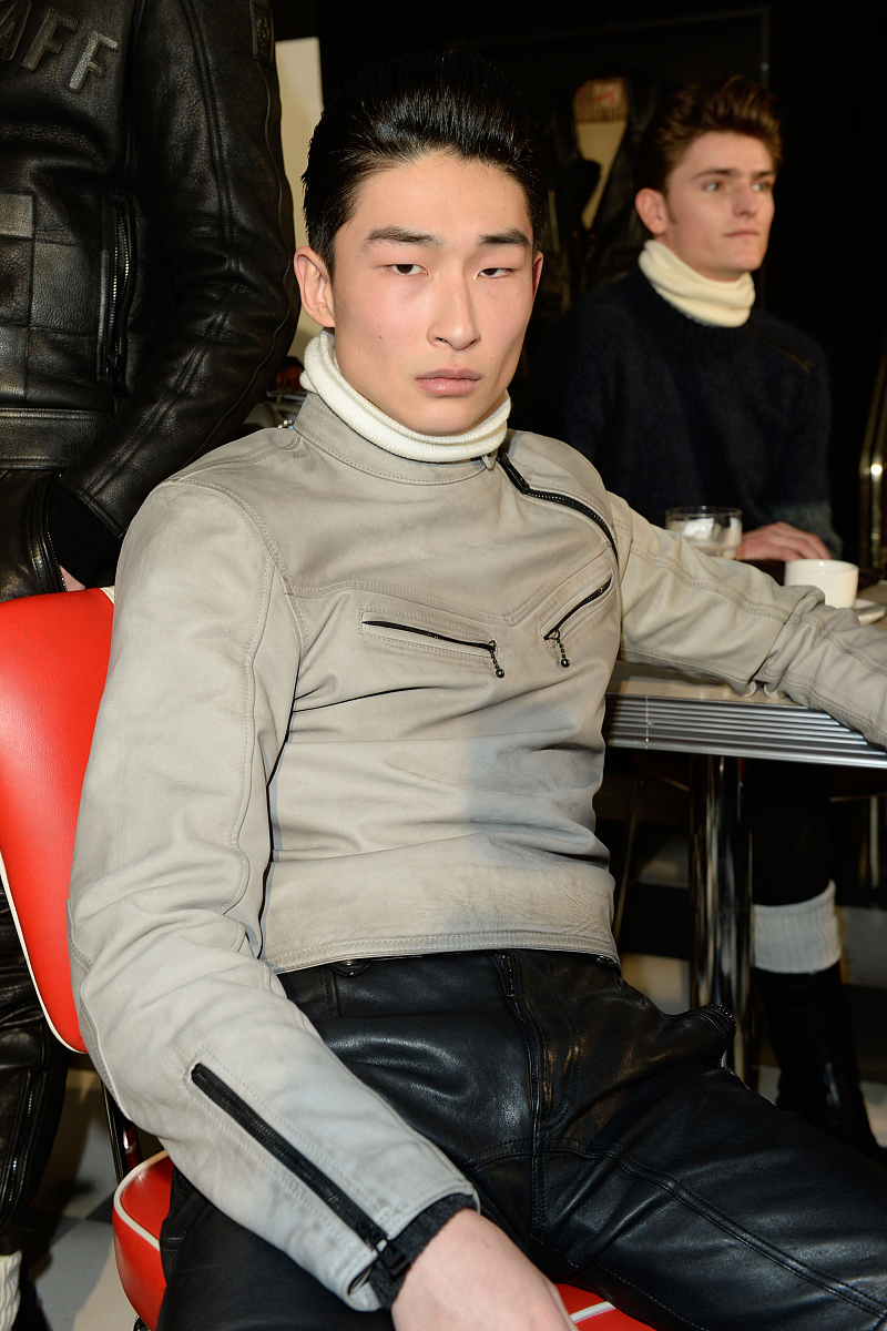 2015年1月14日讯,伦敦,当地时间1月11日,2015伦敦男装周(秋冬):belsta