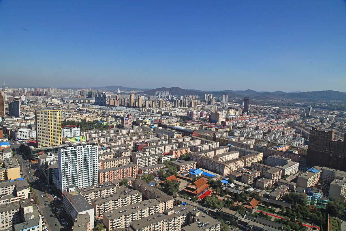 ***_***2014年9月28日,吉林省吉林市,北国江城吉林市市区中心建筑风光