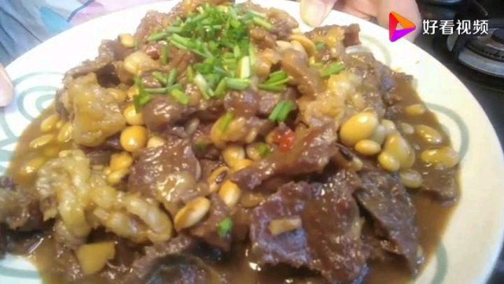 牛肉焖黄豆,好吃又营养