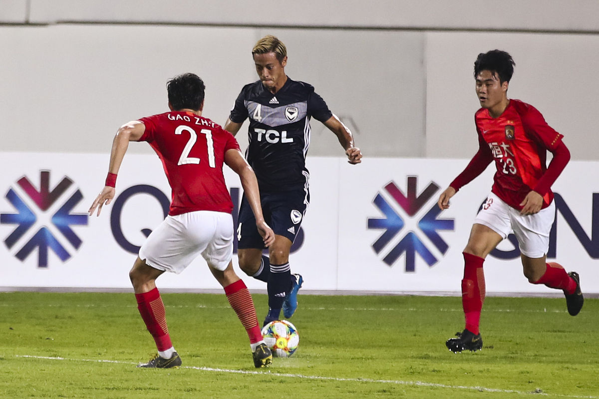 2019年4月10日,广东广州,2019亚冠小组赛f组,广州恒大淘宝4-0墨尔本胜