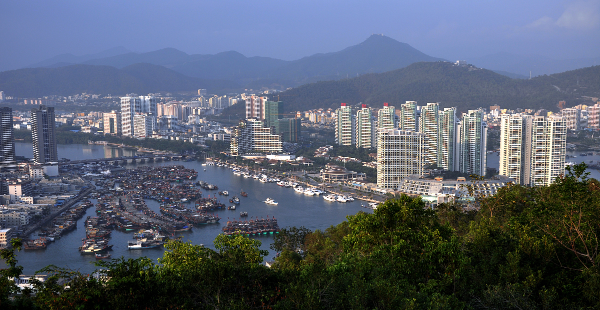 ***_***2011年04月18日, 三亚,美丽的海滨城市三亚,港口,渔港,海滨,建
