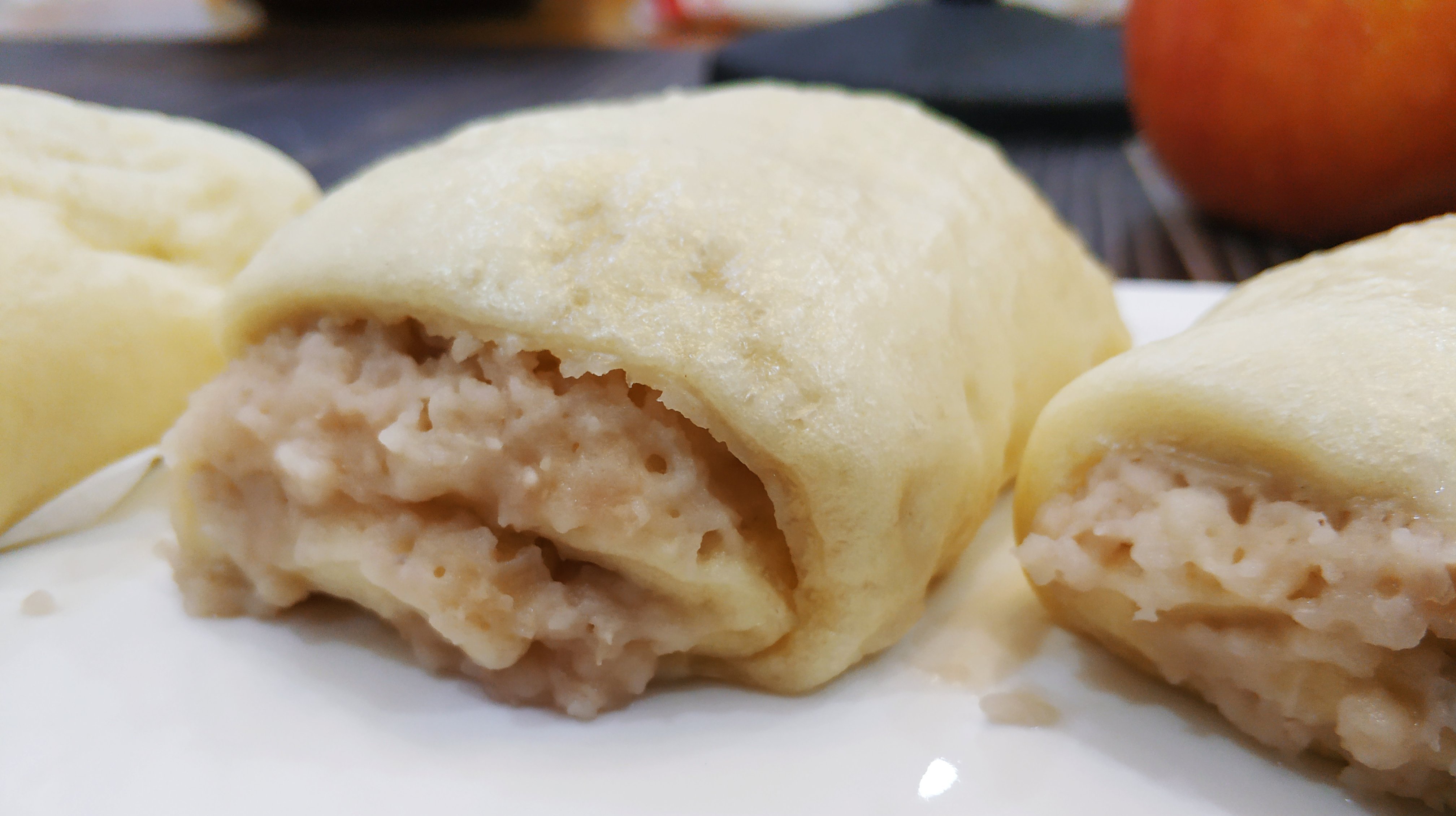 1个芋头1碗面,做出的花卷宣软多层,芋香四溢,营养好吃做法简单