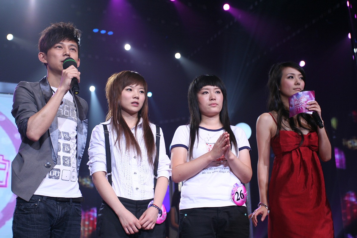 2009年6月18日,湖南长沙,快乐女声60进20第2场.***_***+++_+++选秀,