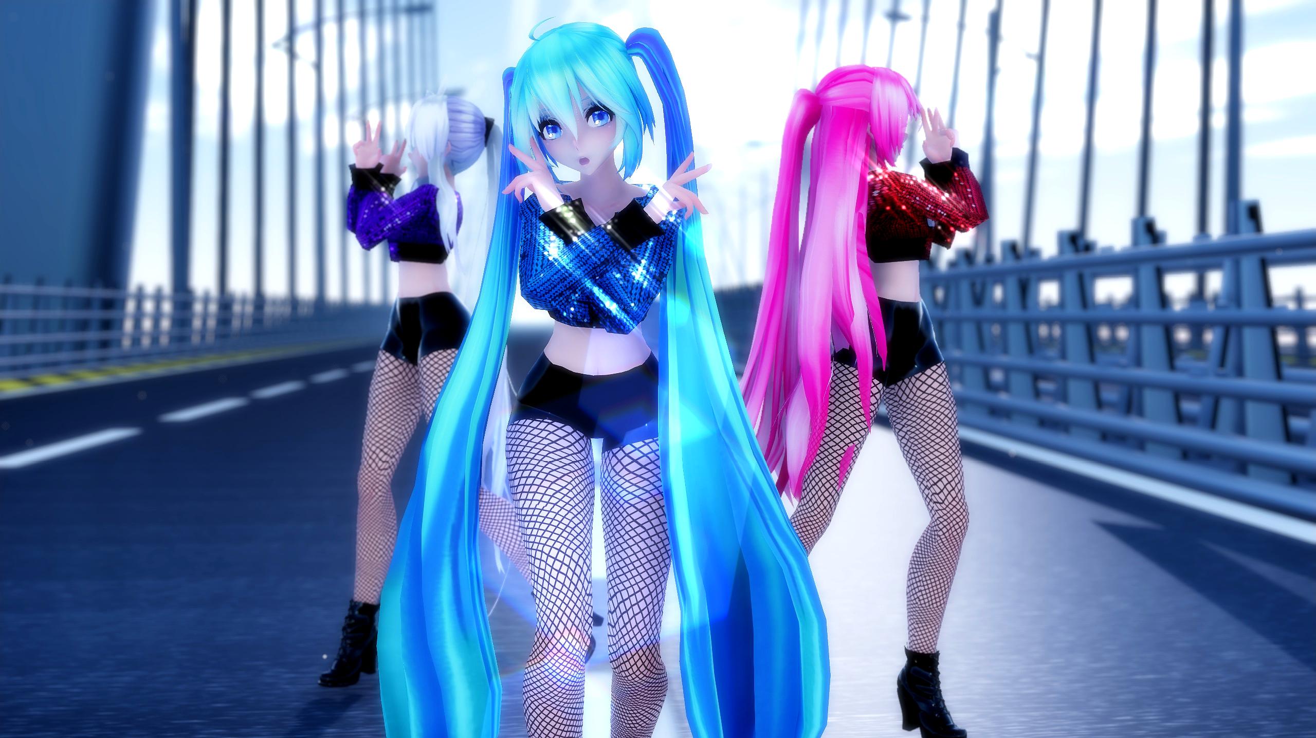 [图]MMD《ECHO》三人