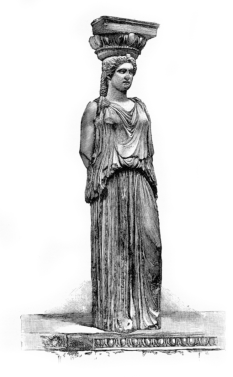 古希腊女像柱背后的社会观念解读