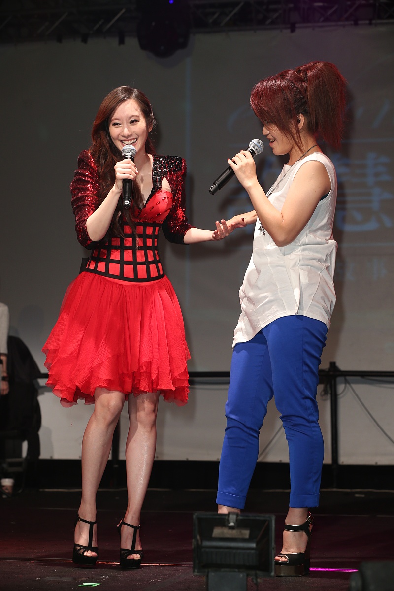 2013年5月11日,台北,许慧欣演唱会彩排.***_***黄妃 , 许慧欣