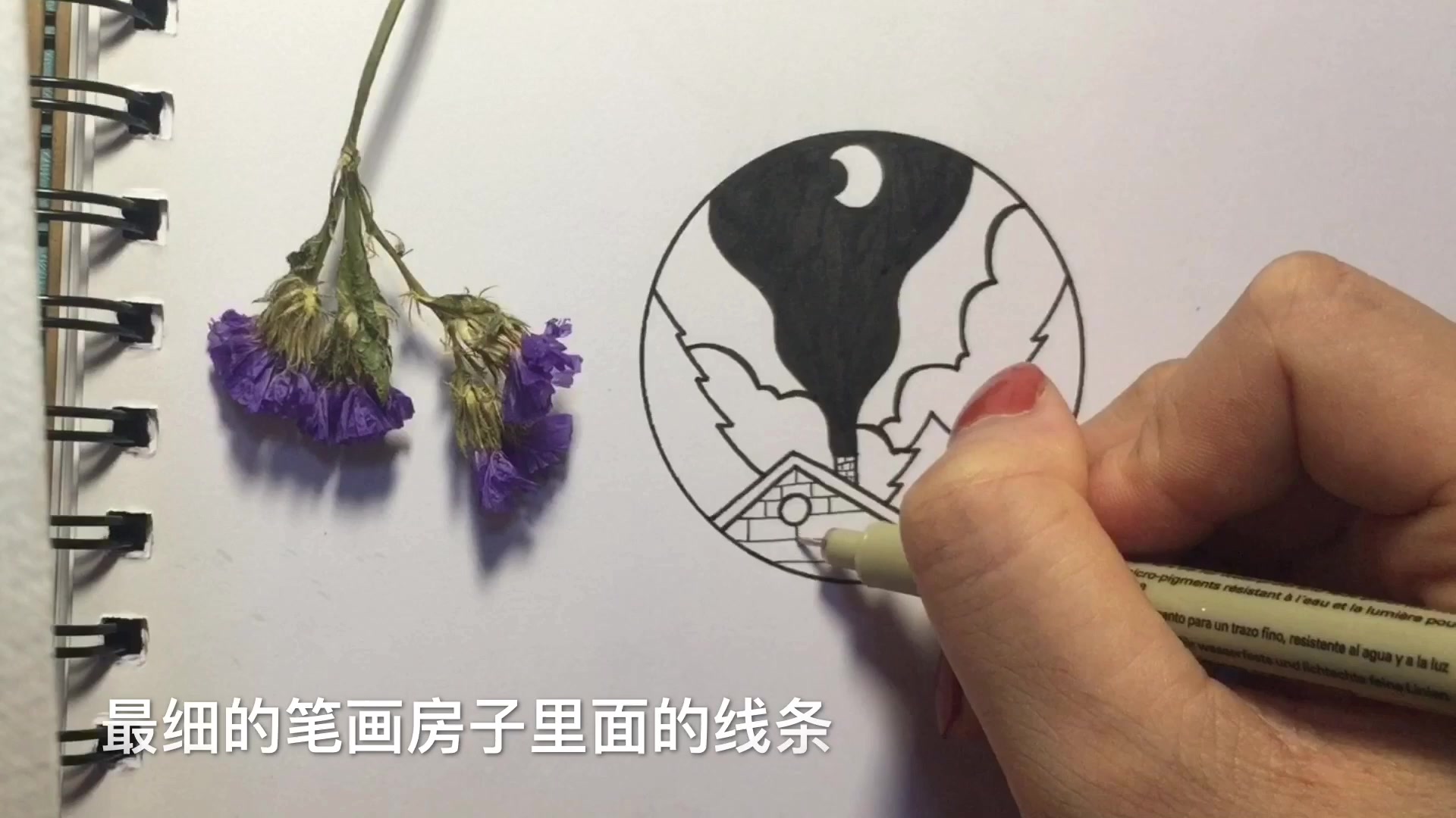 针管笔绘画教程 好玩有趣 零基础也可以学