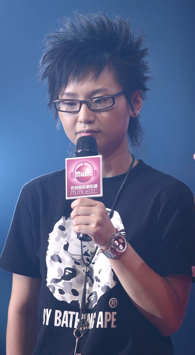 2006年9月9日,北京,周笔畅录制m-music音乐现场节目现场.+++_+++周笔