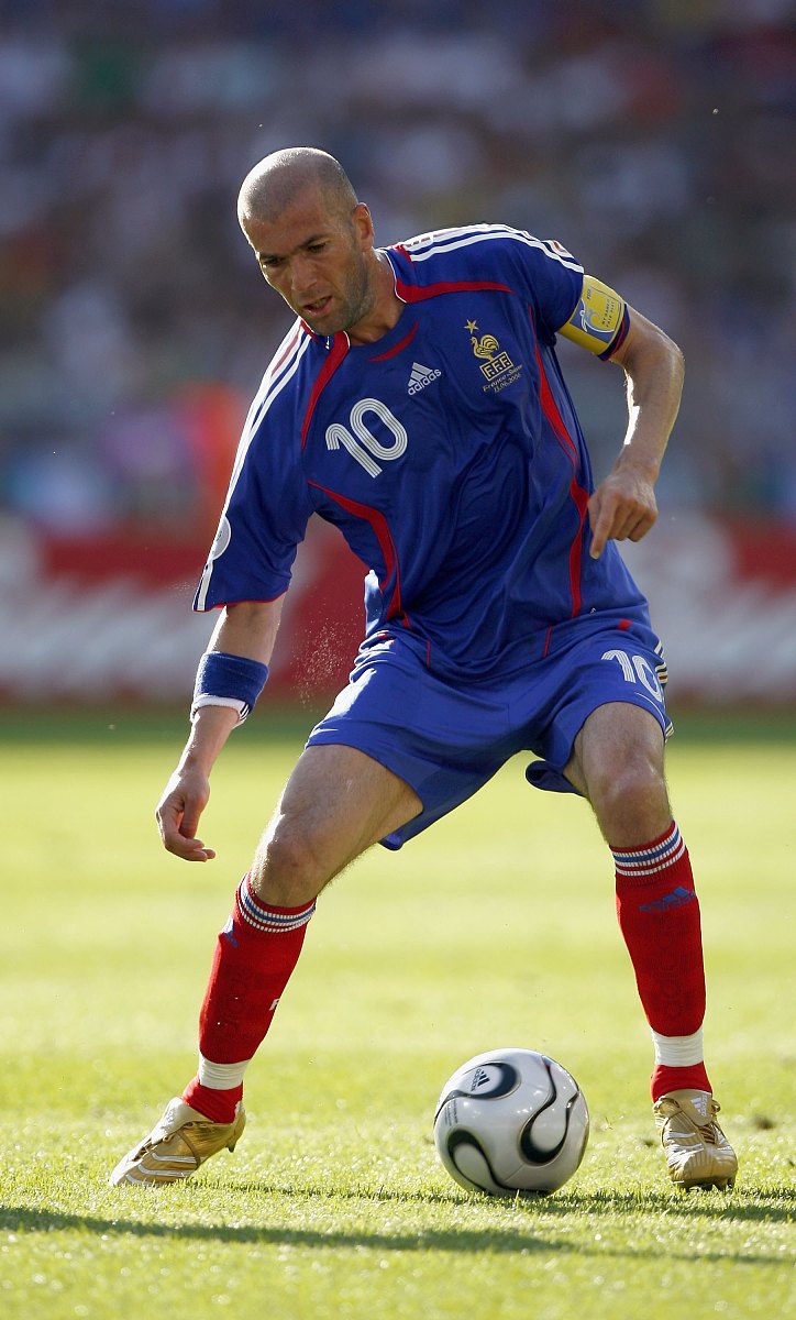 2006年6月13日,世界杯g组,法国0-0战平瑞士.齐达内  stuttgart, germa