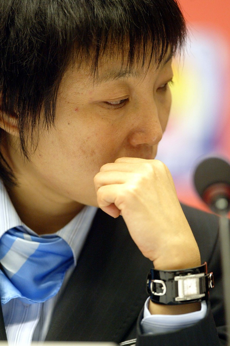 2007年4月22日,武汉,2007年女足世界杯官方网站落户腾讯qq.孙雯+++_++