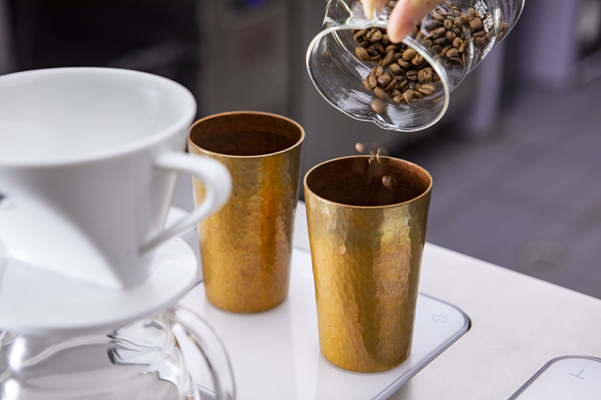 2019年10月8日,上海,eybox coffee是roseonly 公司开设的咖啡连锁店,
