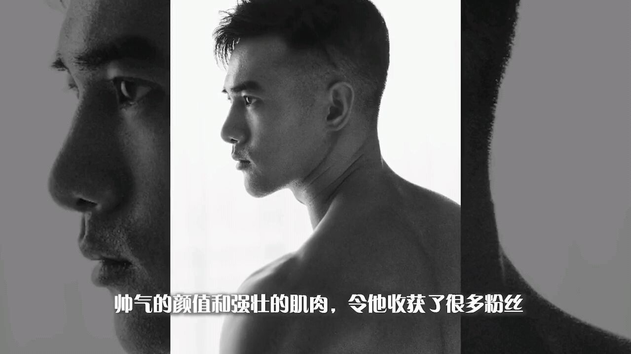 健体男模,洪晓龙