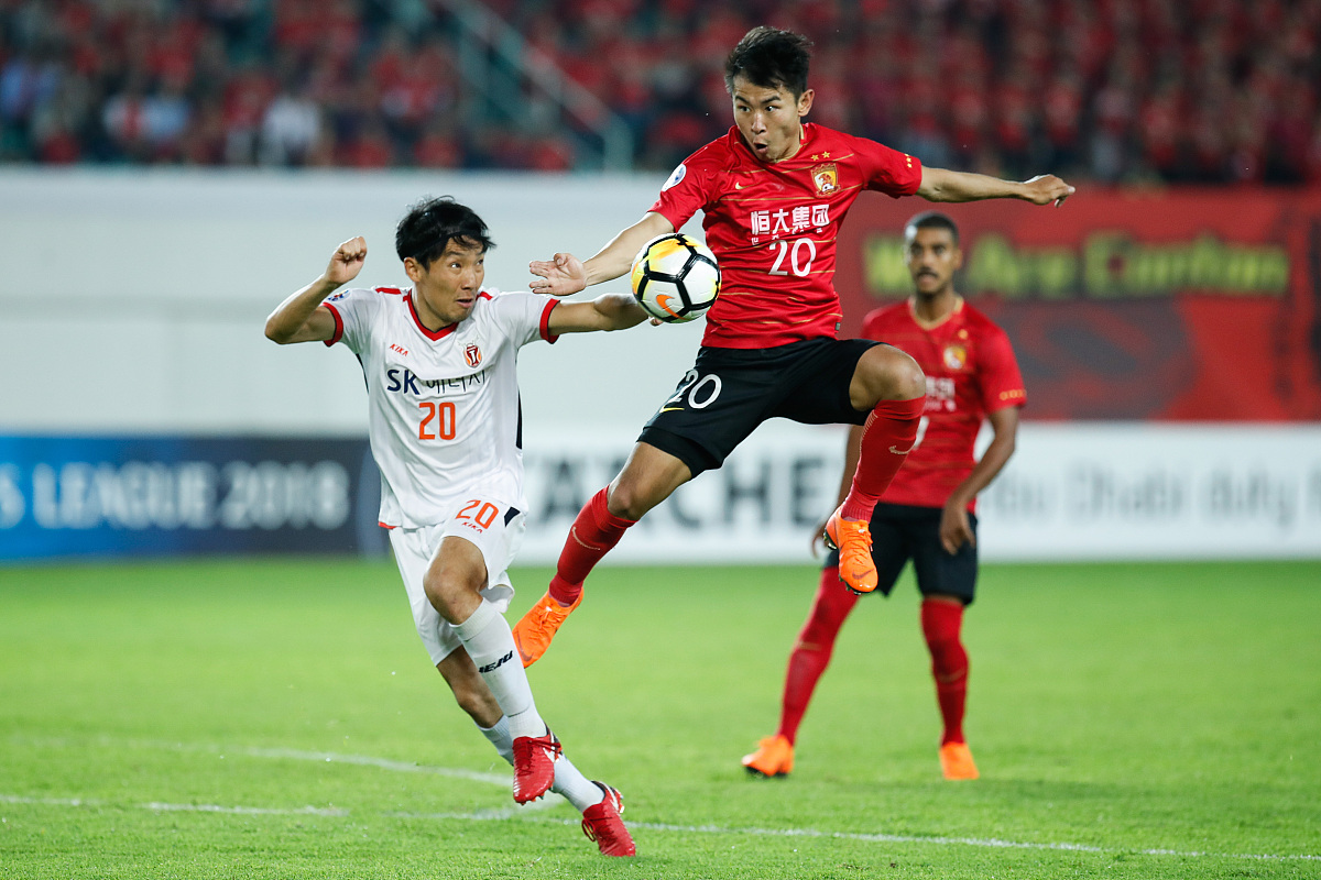 2018亚冠小组赛g组:广州恒大淘宝vs济州联