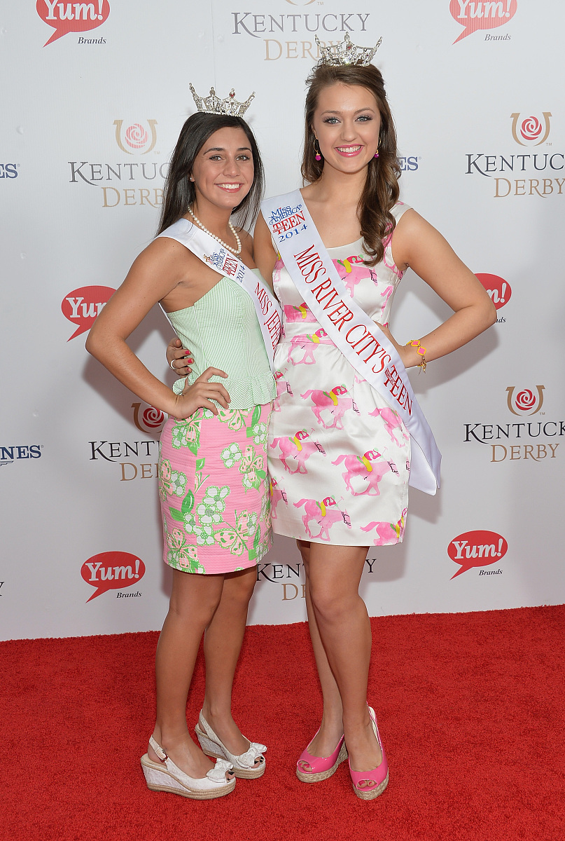 2014年5月4日讯,美国,当地时间5月3日,明星出席第140届kentucky derby