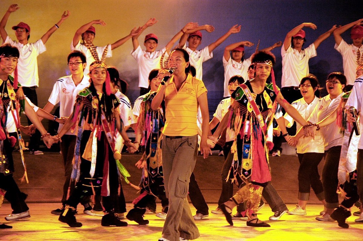 2007年8月21日,福建泉州,第二届"两岸青年联欢节•海峡西岸行"活